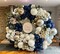 Navy Blue Balloon Garland Double Stuffed Pearl White Royal Blue Balloon Night Blue Gold Balloon arch Kit for Birthday Party Baby Shower Wedding Halloween Bridal Shower Decoration